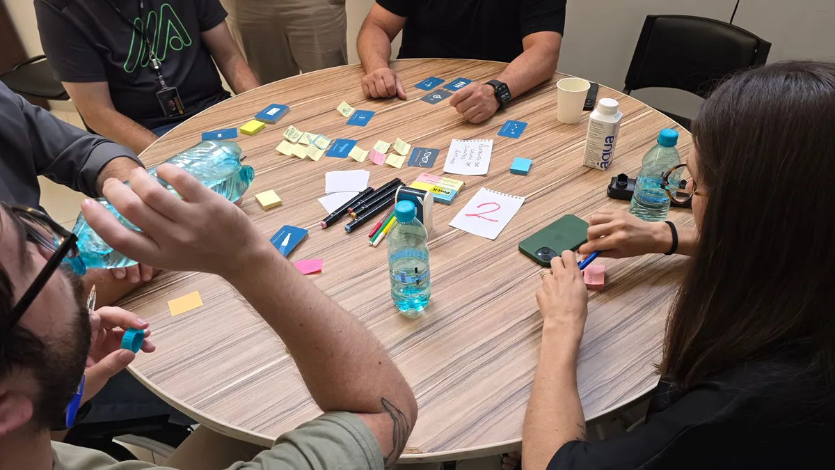 creative brainstorming session