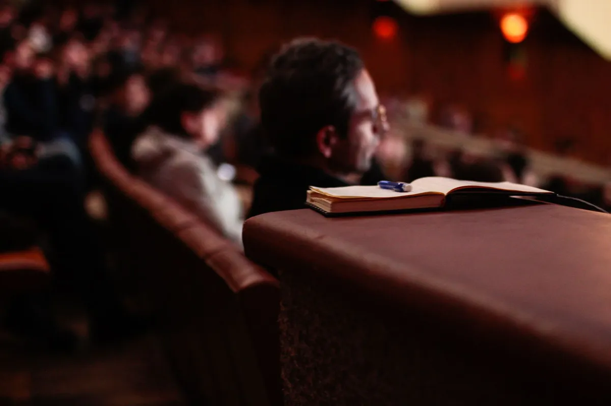academic conference audience