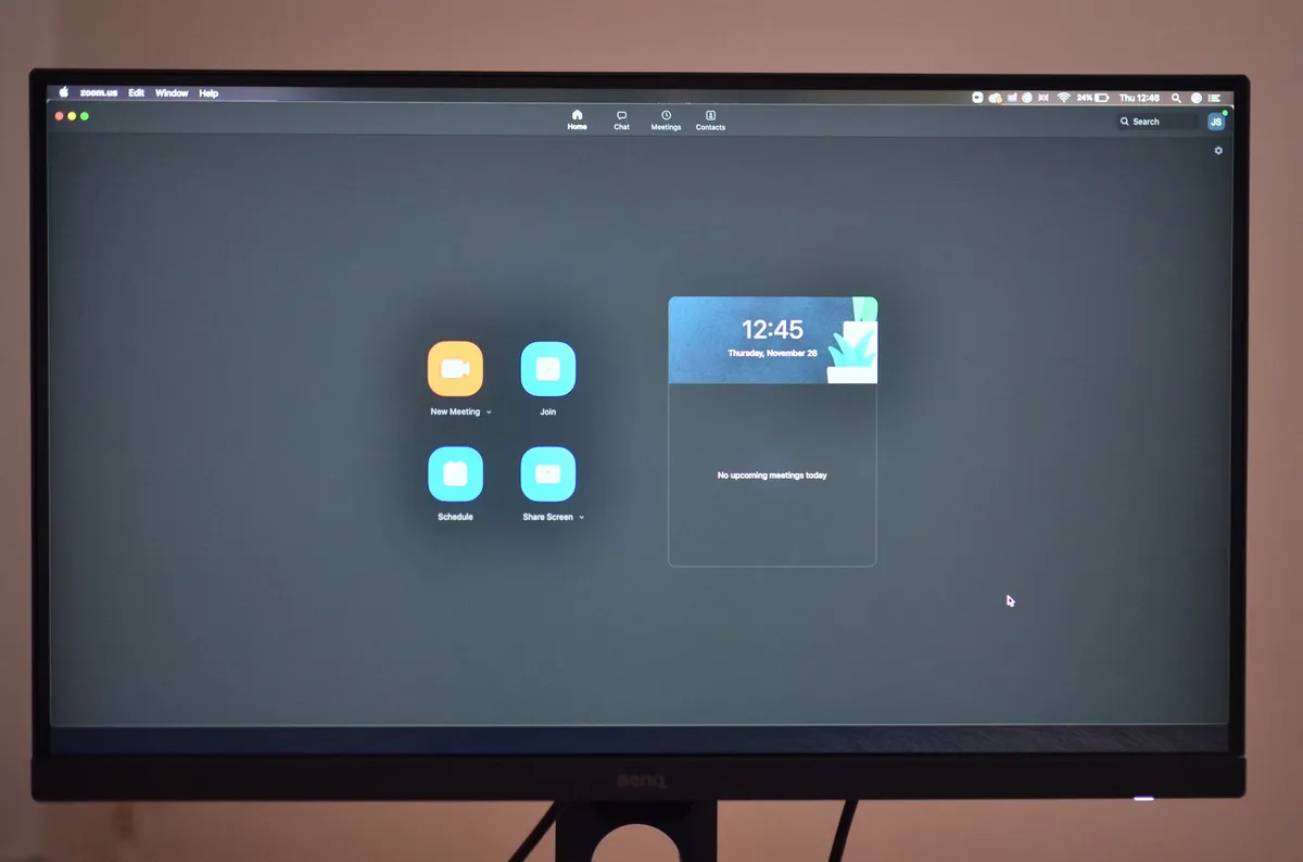 Linux desktop interface