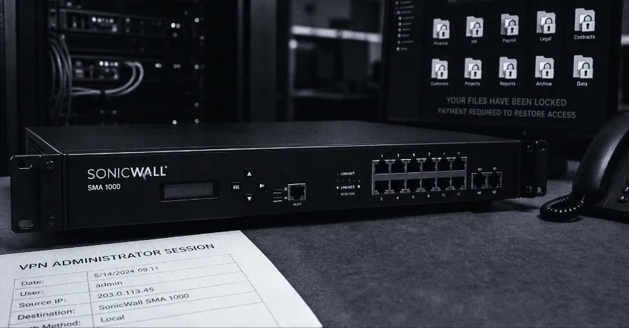 Ransomware's Rise: The Exploitation of SonicWall SMA 1000 Vulnerabilities