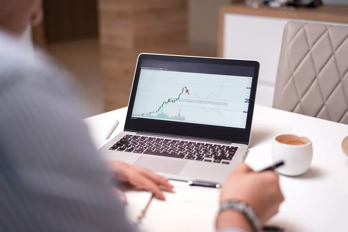 financial technology workspace