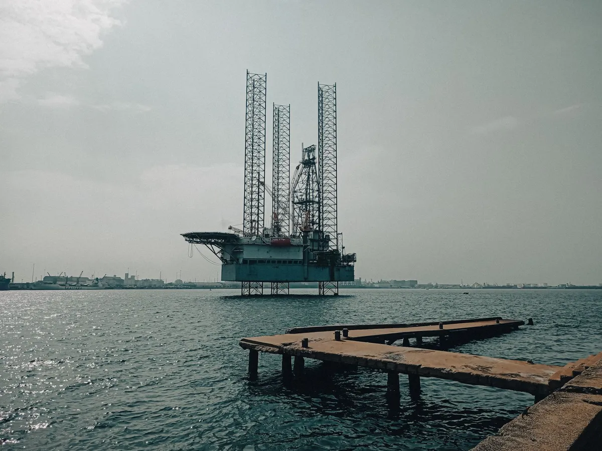 offshore oil platform