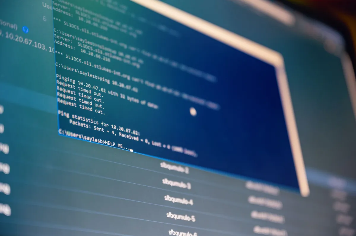 cybersecurity network display