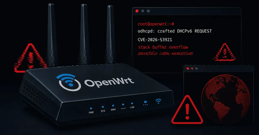 Securing OpenWrt: Addressing the Critical DHCPv6 Vulnerability