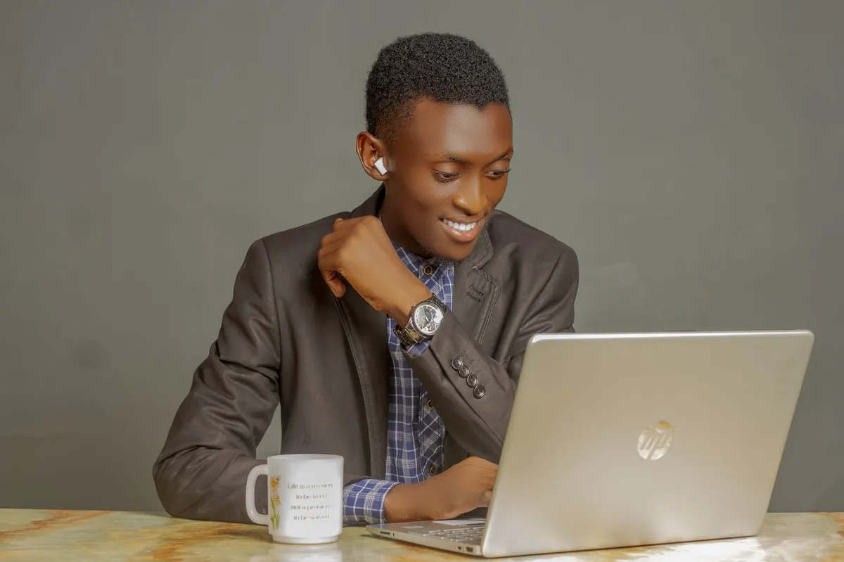 young entrepreneur in tech