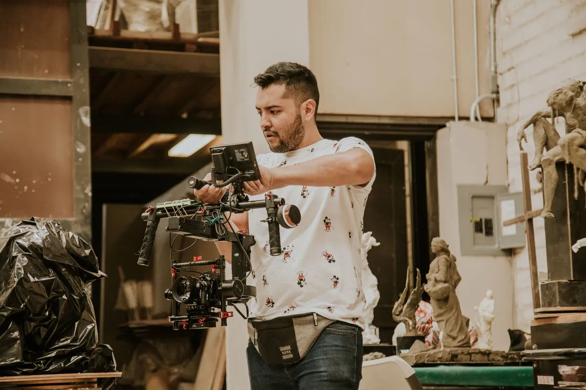 creator using technology