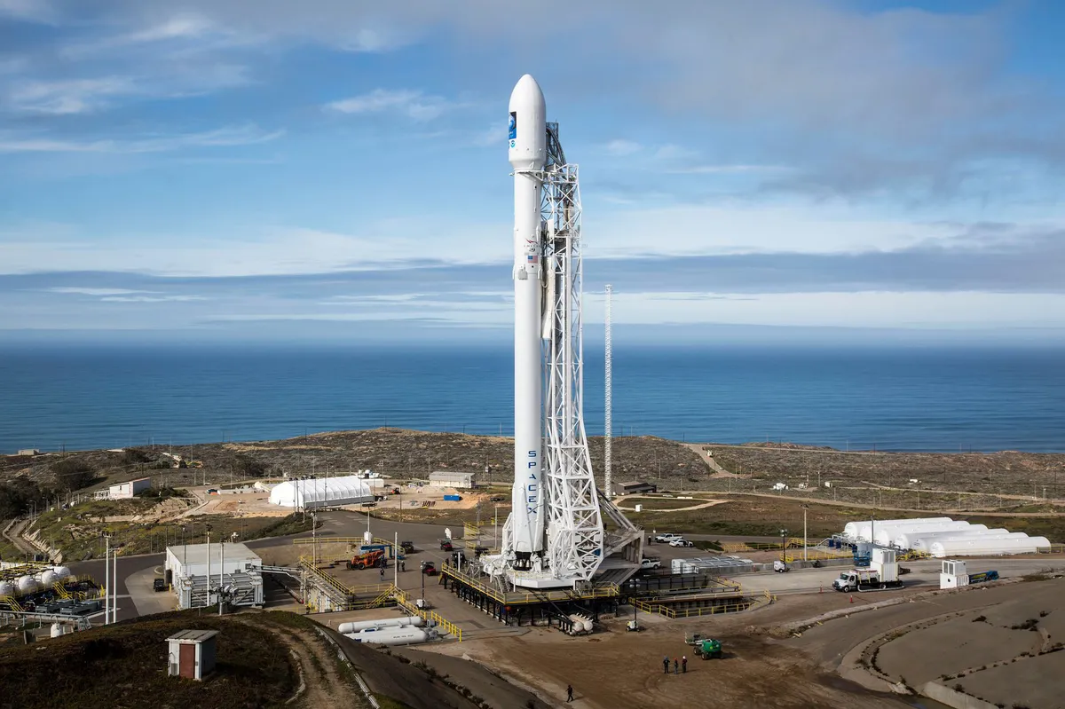 SpaceX launch site development