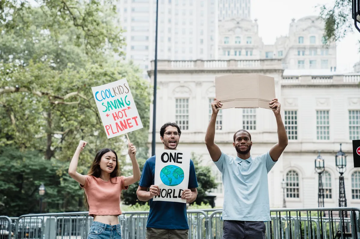 environmental protest demonstration