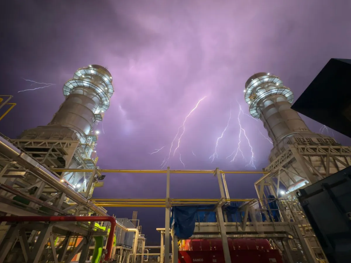 gas turbine power plant