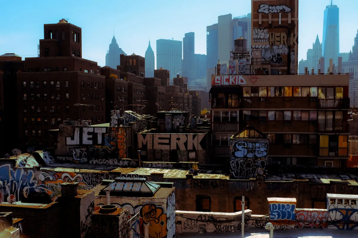 spider-man cityscape