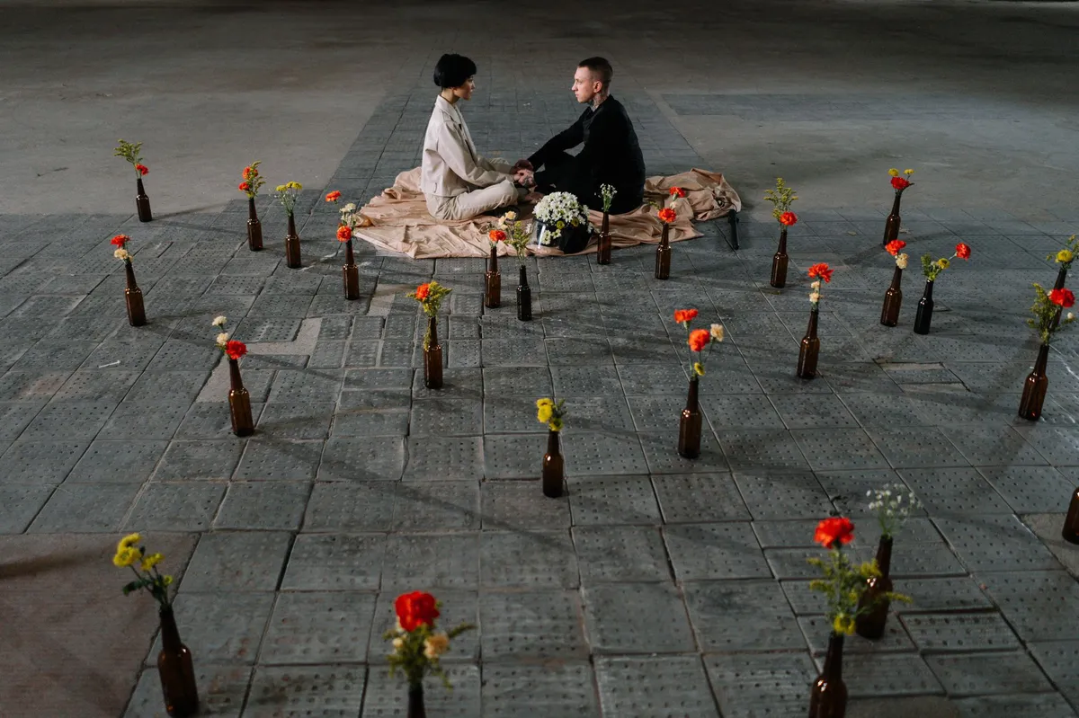 romantic confrontation scene
