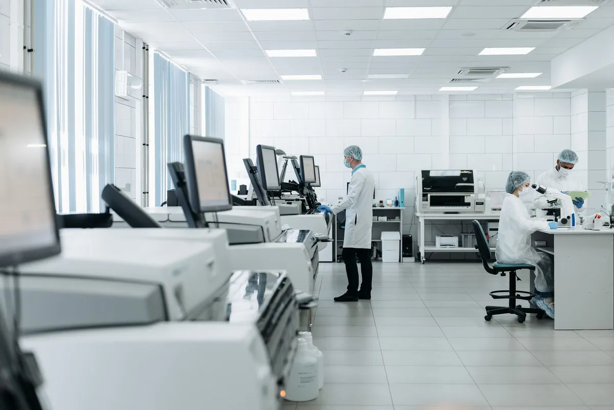 medical research lab