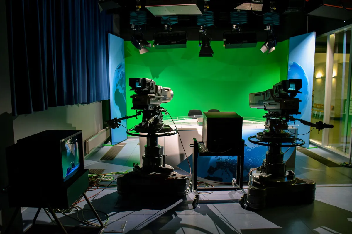 television broadcasting studio