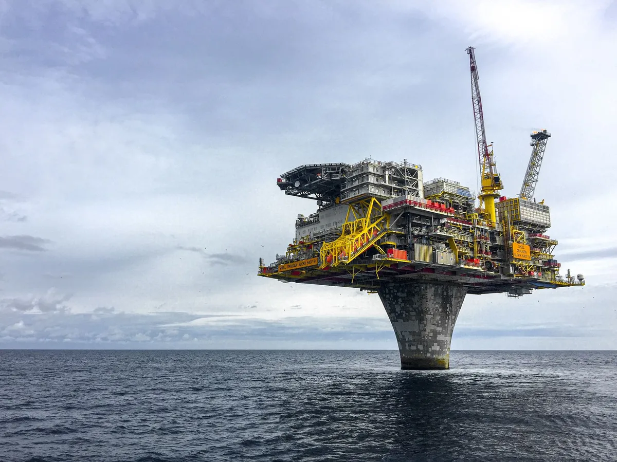offshore gas platform
