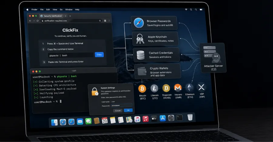 Understanding ClickFix Attacks: A Deep Dive into macOS Threats and Cryptocurrency Security