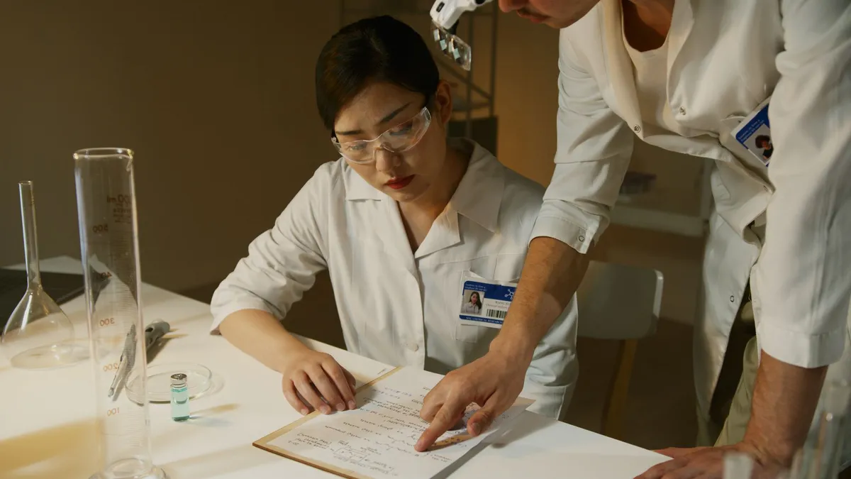 scientific research team