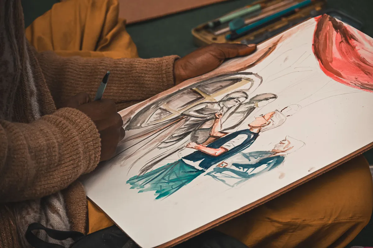 storytelling concept illustration