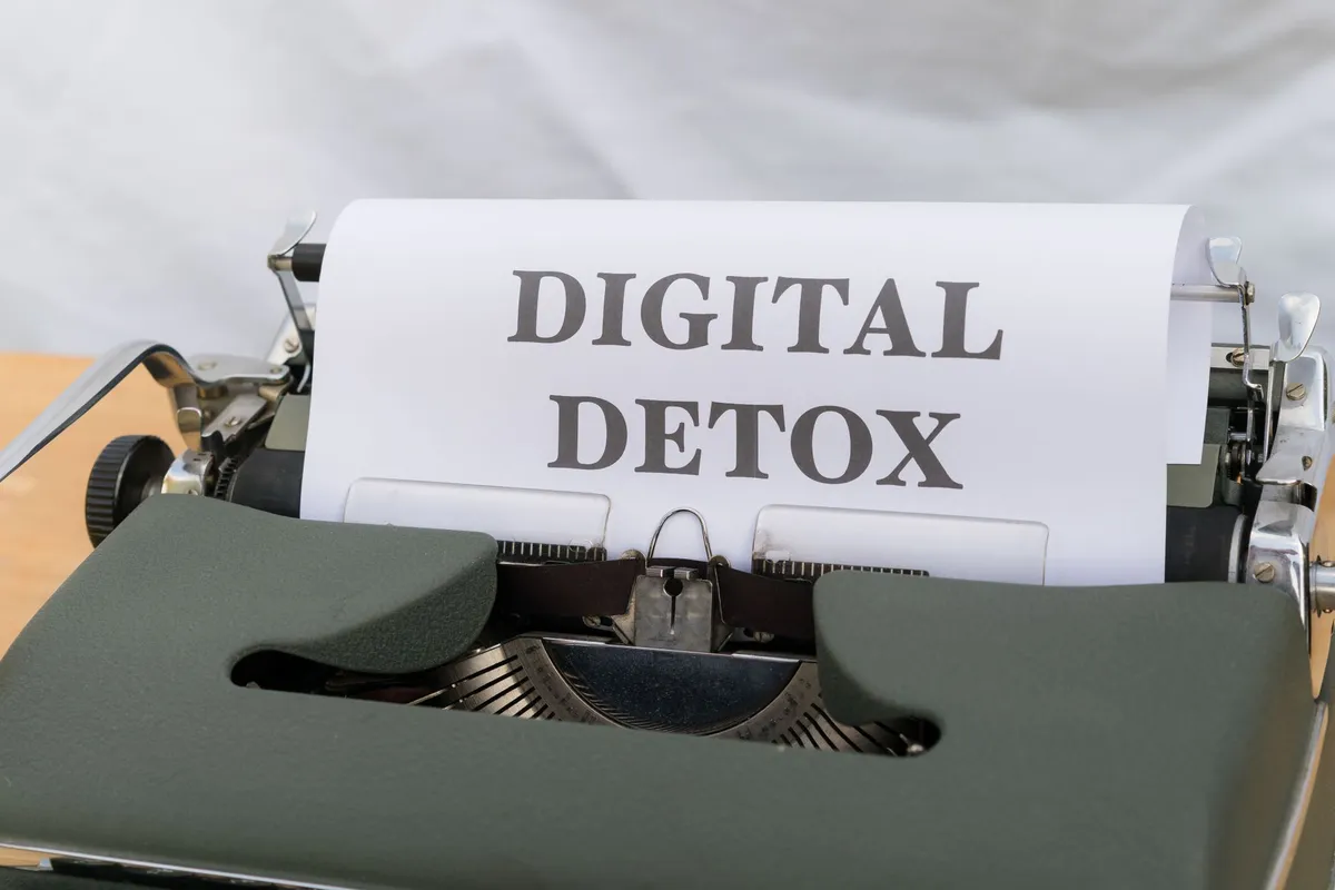 digital detox concept
