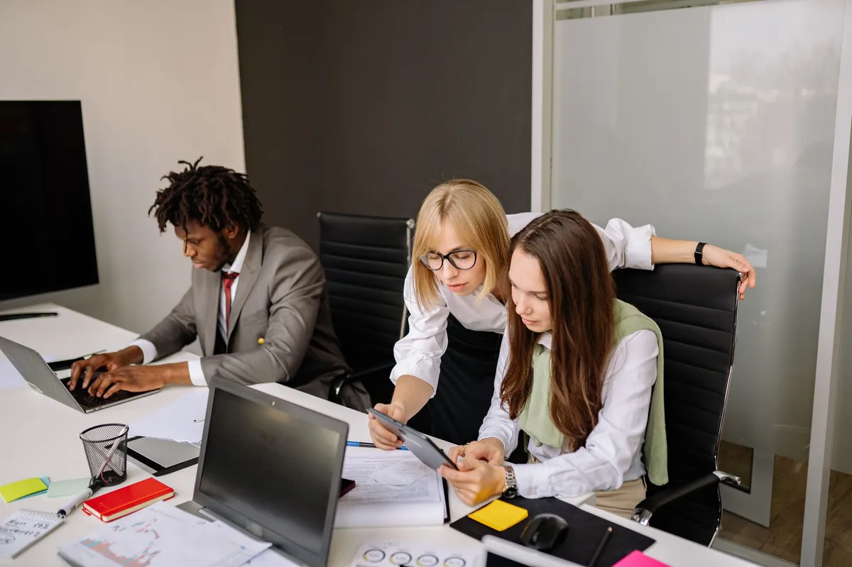 business team brainstorming
