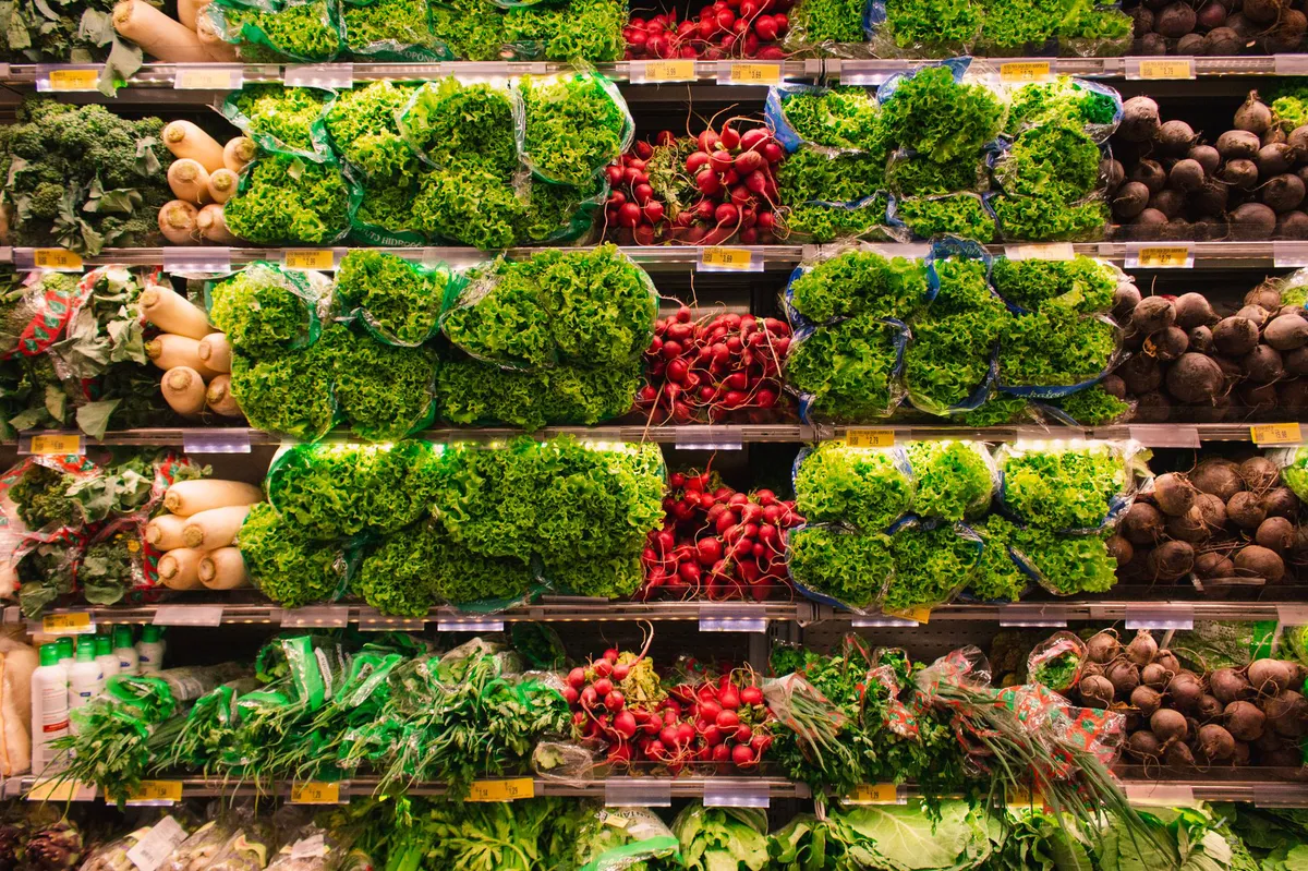 supermarket produce aisle