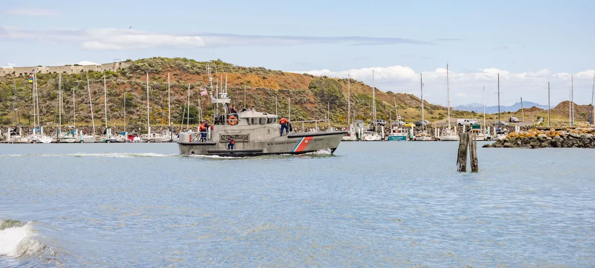US Coast Guard patrol boat