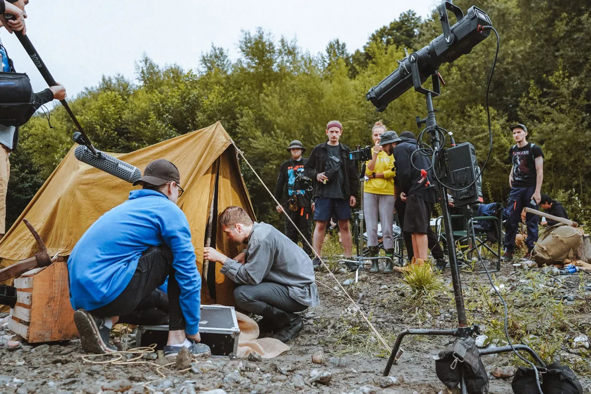 documentary film scene