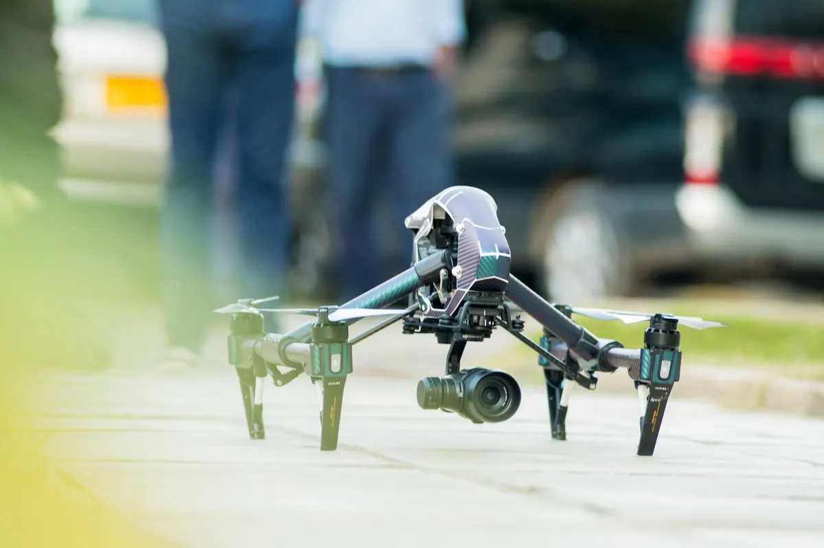 drone technology in action