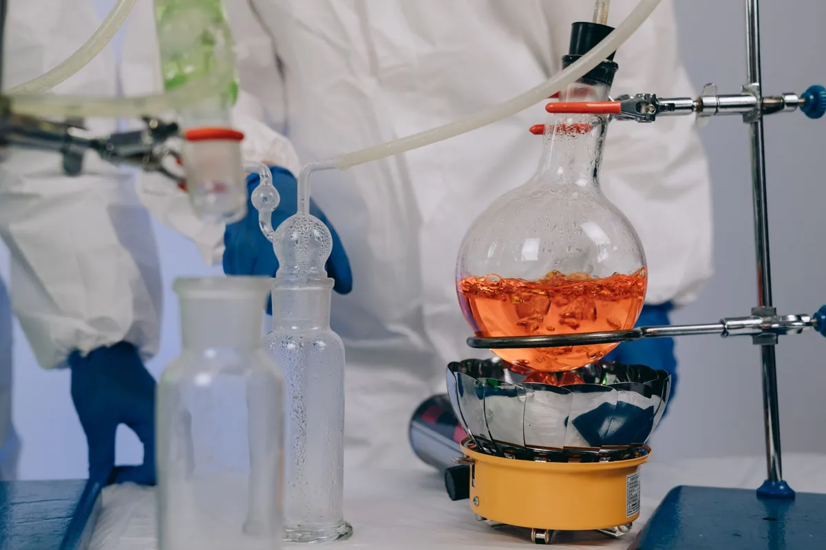 scientific lab experiment