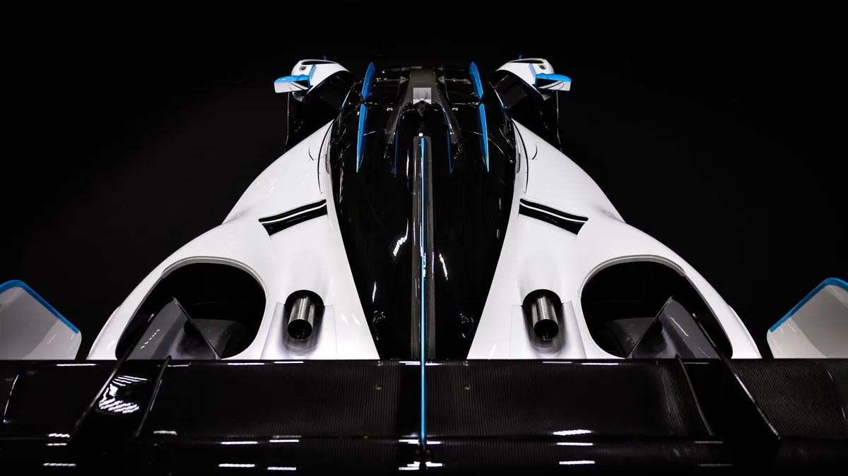 aerodynamic sportscar bodywork