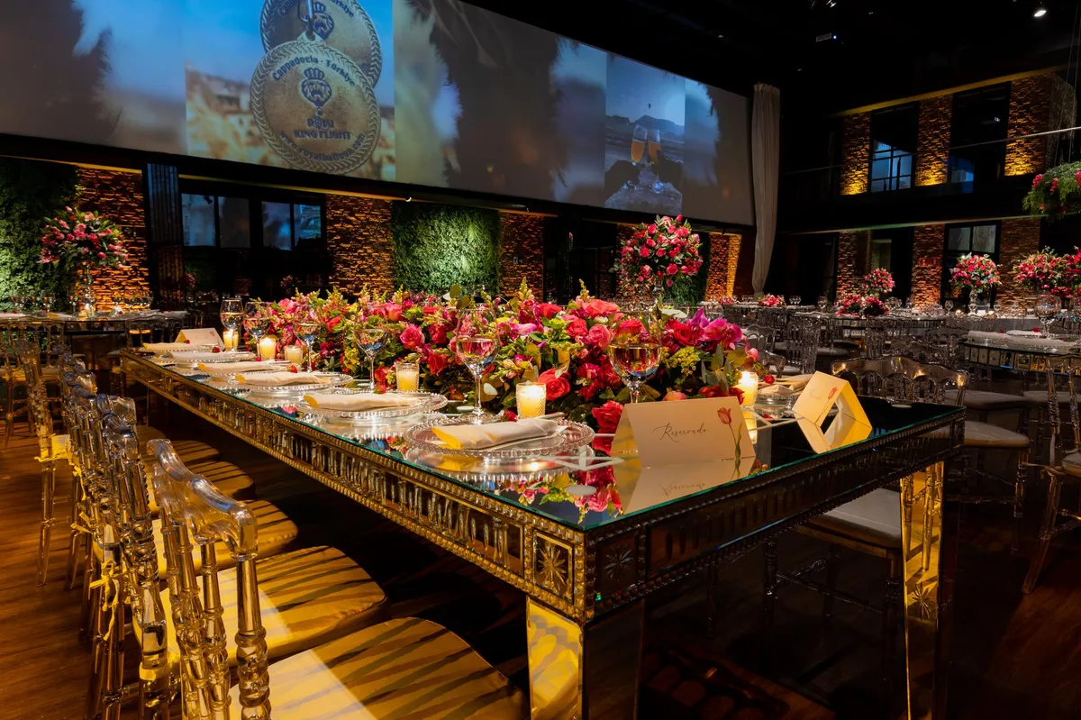 high-profile dinner event
