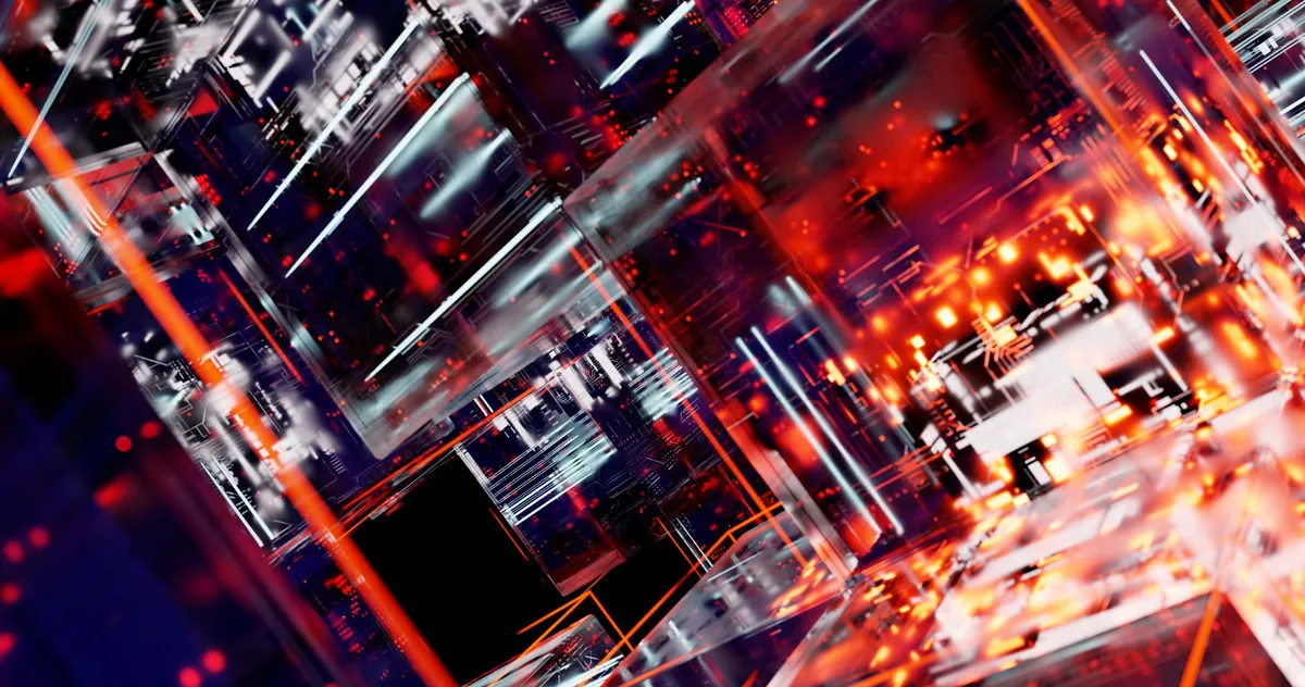 tech innovation abstract