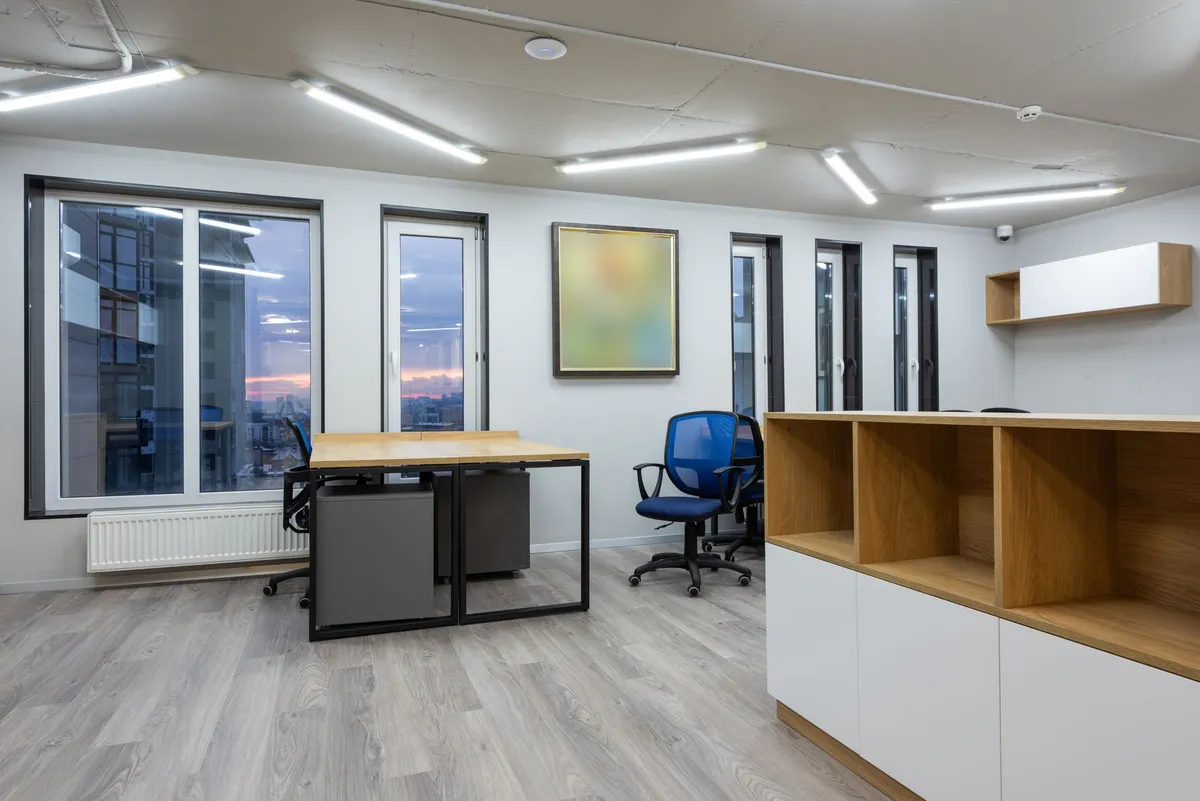 real estate office interior
