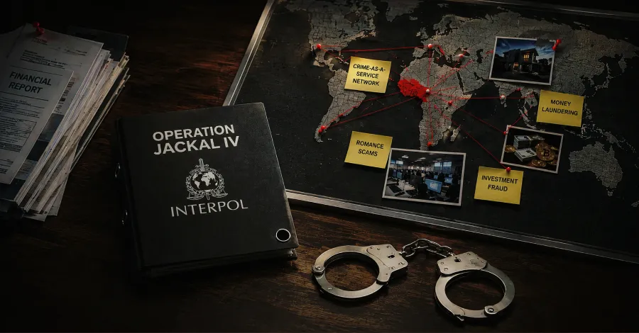INTERPOL's Operation Jackal IV: A Major Blow to Global Cyber Fraud