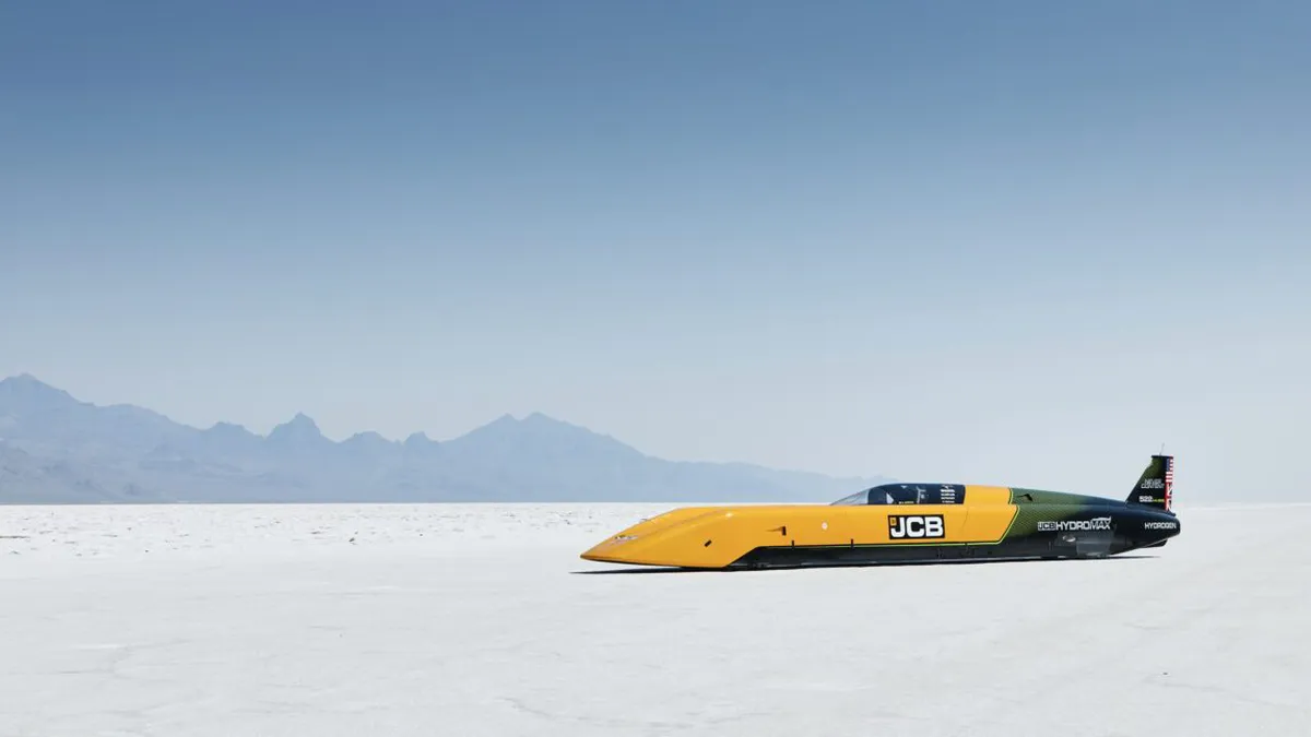 JCB Hydromax: A New Era for Hydrogen-Powered Speed Records