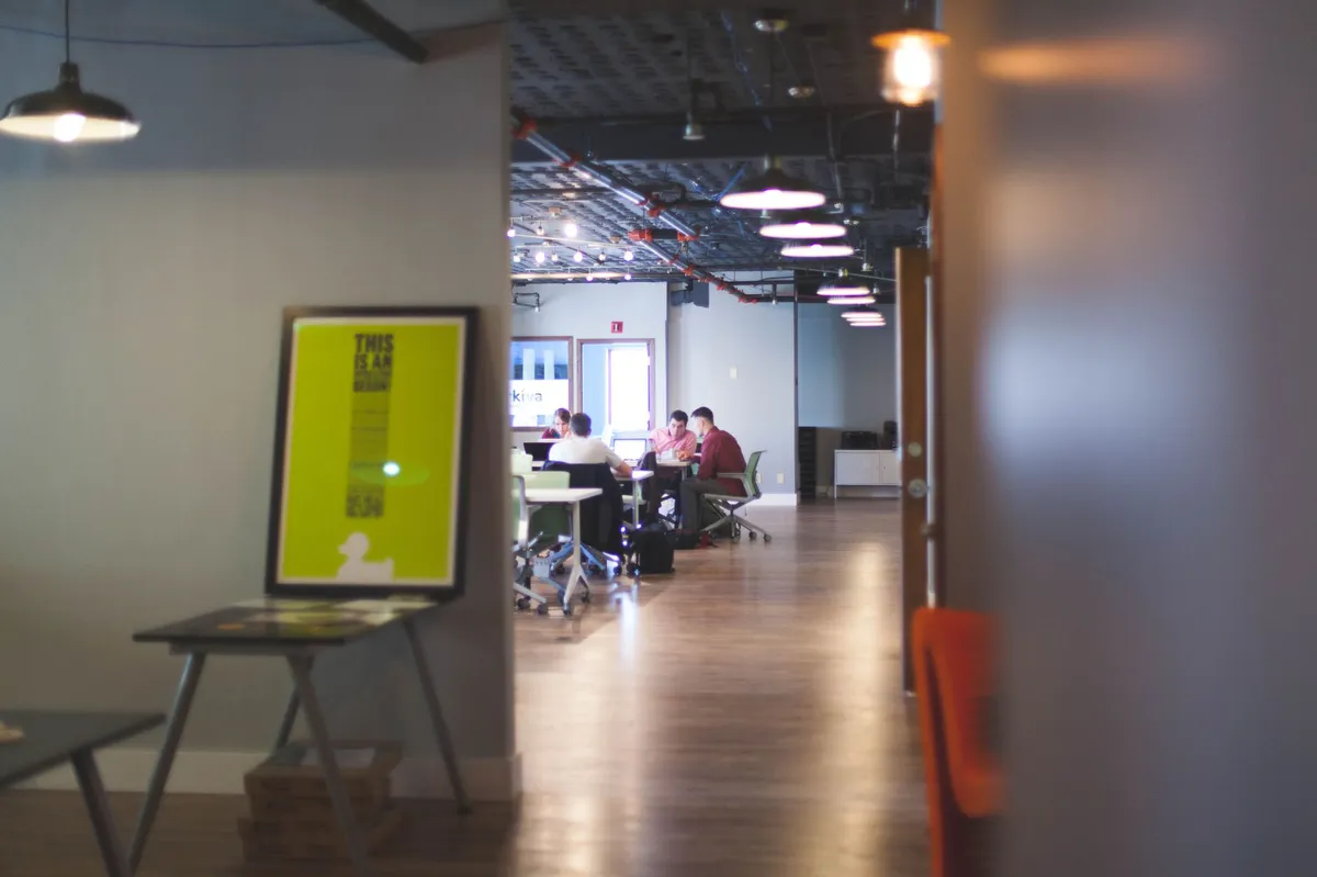 startup office environment