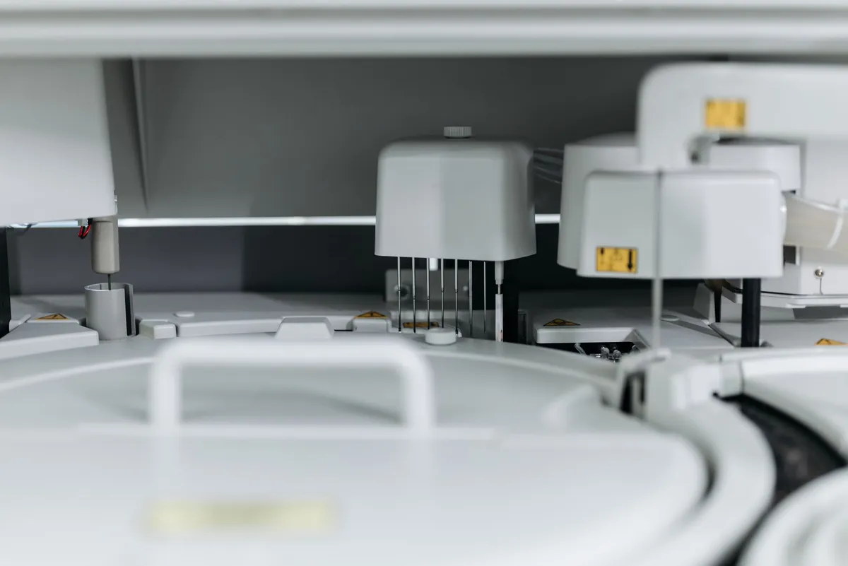 laboratory research closeup