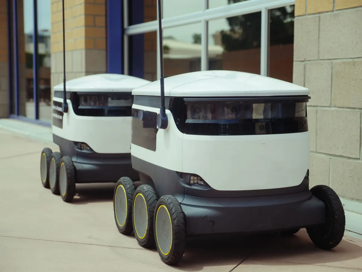 Uber delivery robots