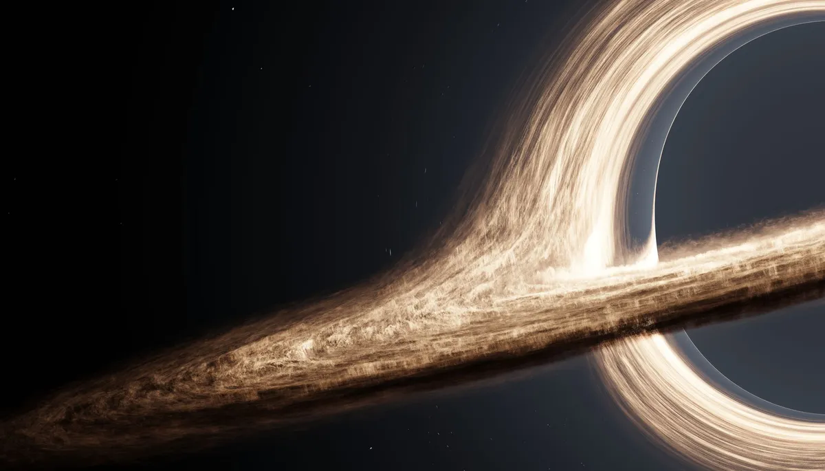 black hole space illustration