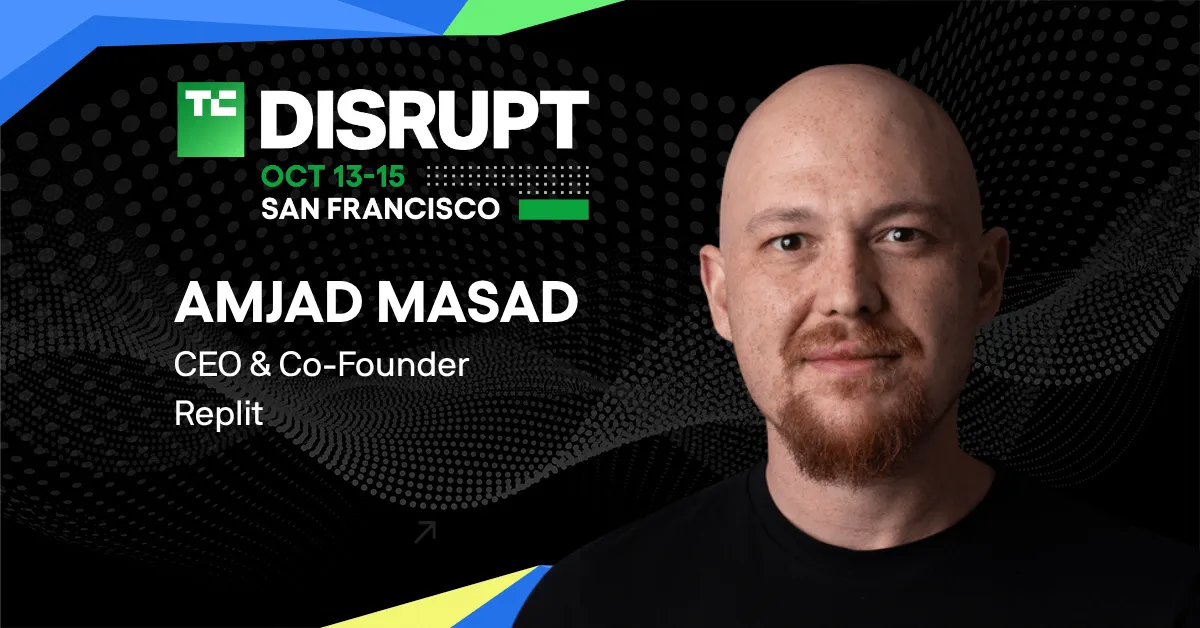 Replit's Amjad Masad to Discuss Programming's Future at TechCrunch Disrupt 2026