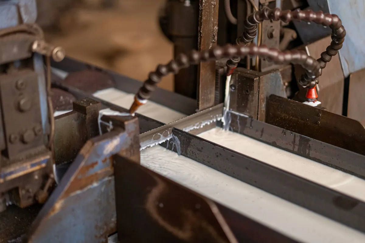steel fabrication process