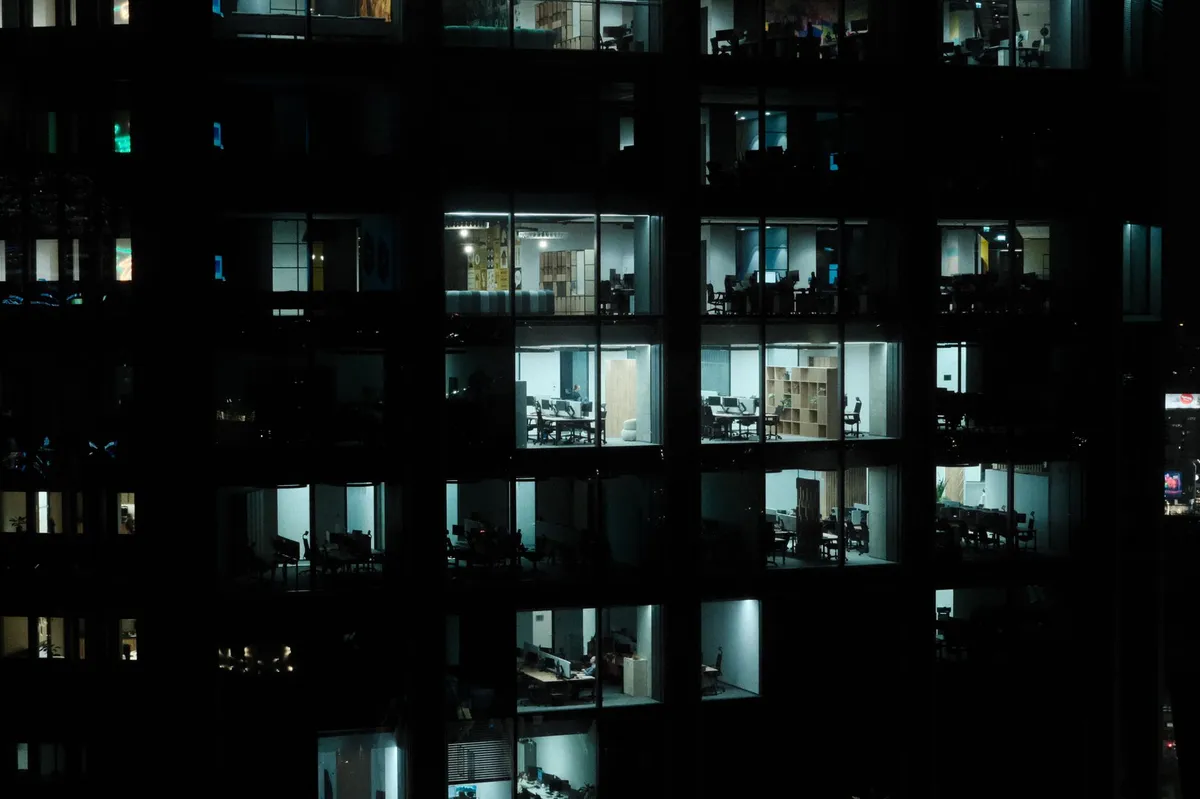 hedge fund office interior