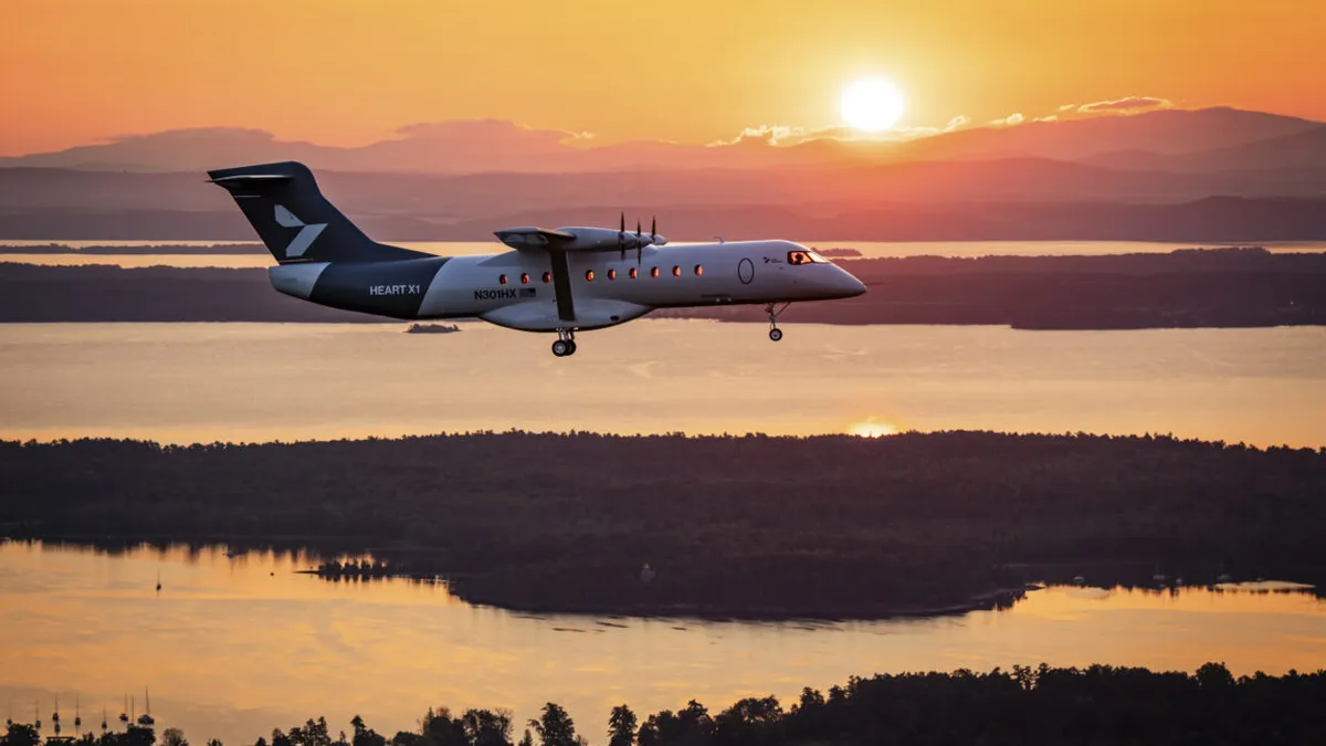 Soaring High: Heart Aerospace's All-Electric Aircraft Breaks New Ground