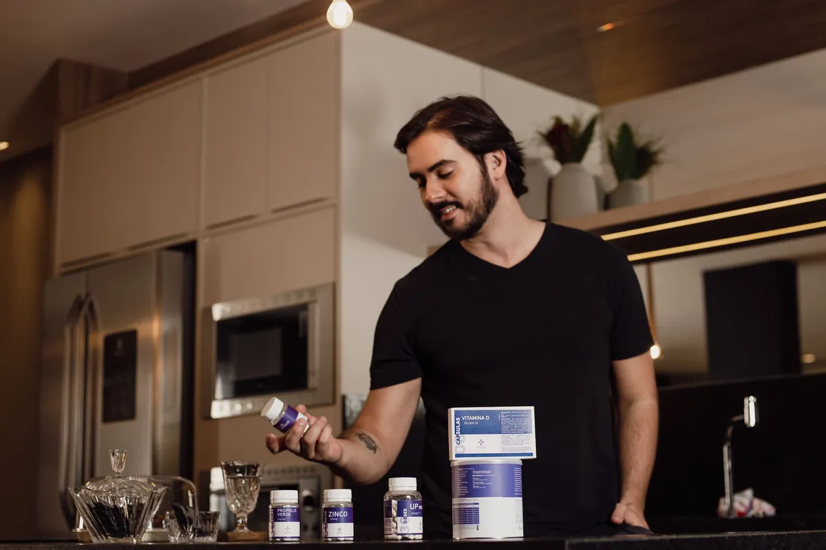 health supplements display