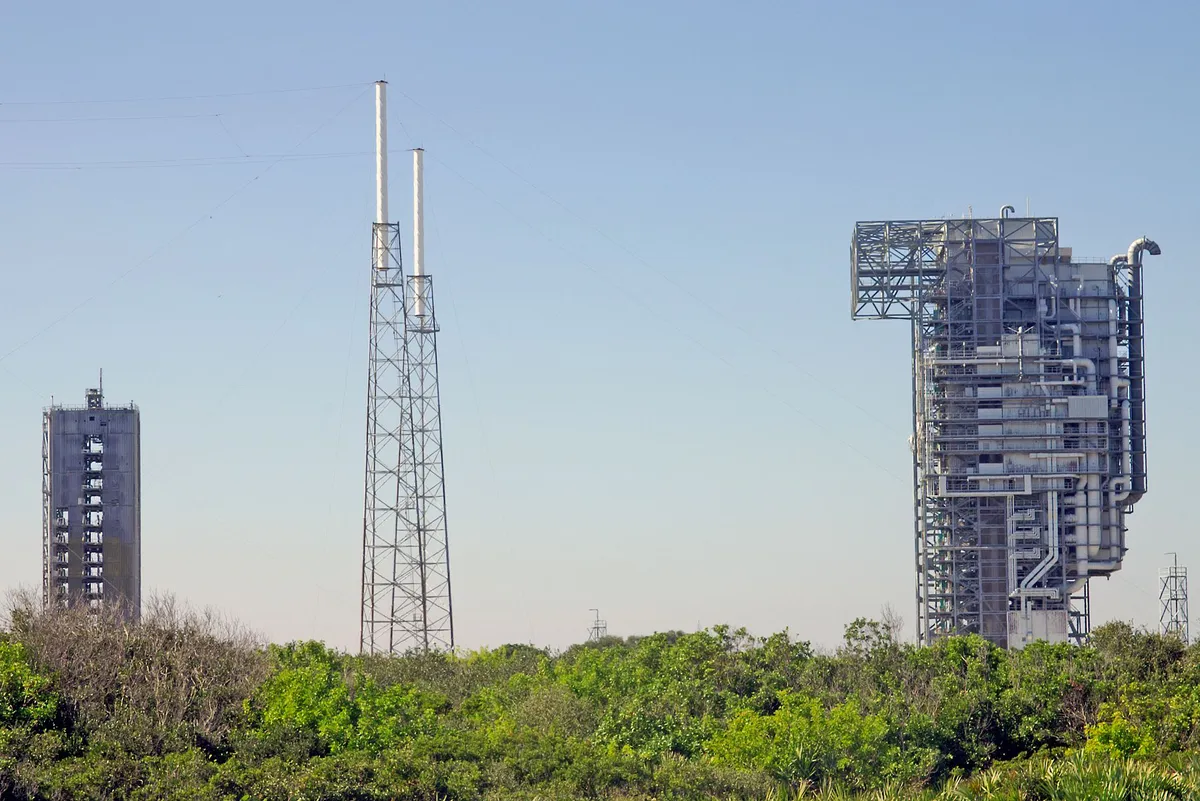 European space launch site