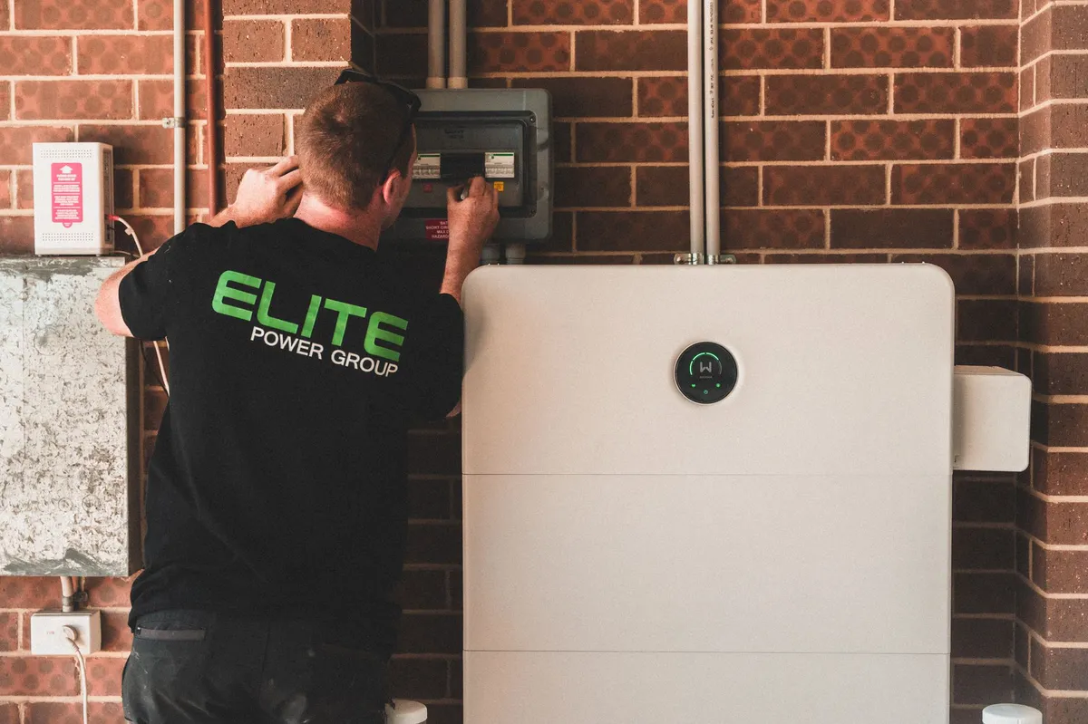 home battery installation