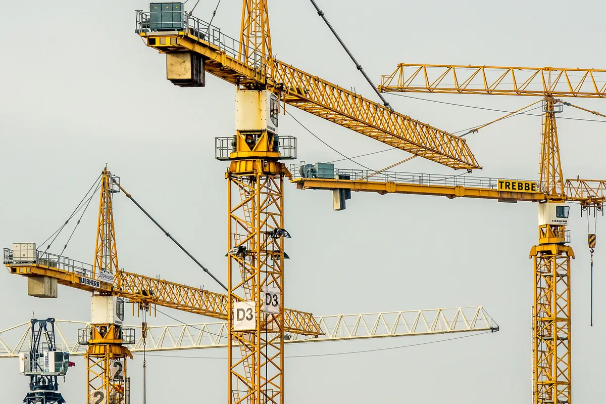 infrastructure construction site