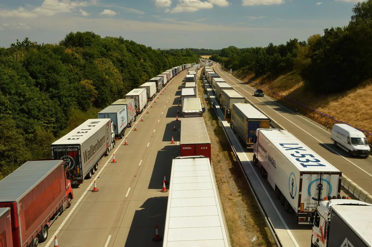 supply chain disruption concept