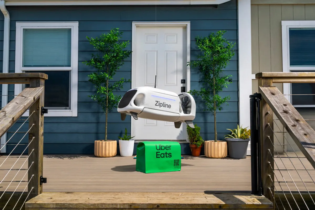 Uber Joins Forces with Zipline for Revolutionary Drone Deliveries