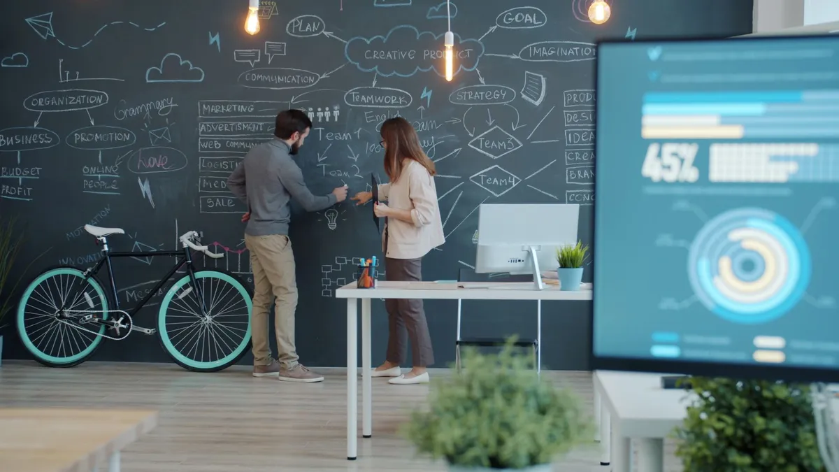startup brainstorming session